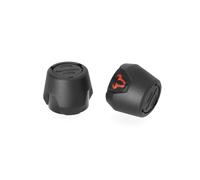 Ensemble SW-Motech Slider pour essieu avant - Noir. Modèles Ducati.
