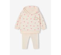 Ensemble sweat capuche legging écru 6M(67CM)
