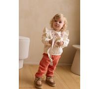 Ensemble Sweat Et Pantalon En Molleton Manouk Corail 36M(97CM)