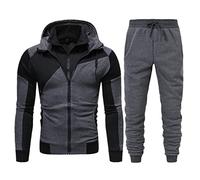 Ensemble Sweat Homme Training Complet Ensemble Hoodie, Confortable Sportif Loisirs Et Voyages Pantalon Fitness Veste De Sportshirt sont Respirants Séchage Rapide Tous Les Jours Automne