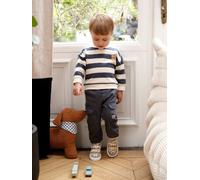 Ensemble sweat rayé + pantalon battle bébé garçon bleu ardoise 3M(60CM)