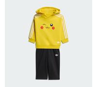 Ensemble sweat-shirt à capuche ample adidas Pokémon Yellow / Black 2-3A