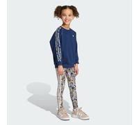 Ensemble sweat-shirt ras-du-cou oversize et legging adidas x Liberty London Night Indigo / Multi / Multicolor / Night Indigo 4-5A