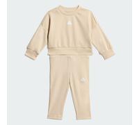 Adidas Ensemble sweat et pantalon de jogging Seasonals bébé Crystal Linen/Blanc Mixte 18-24 mois