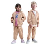 Ensemble sweatshirt à capuche et jogging enfant Nike Club Beige 3/4 ans Unisex