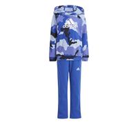 Ensemble sweatshirt à capuche et pantalon de survêtement enfant adidas Essentials Allover Printed Bleu 6/7 ans
