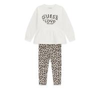 Ensemble sweatshirt et legging bÃ©bÃ© fille Guess Blanc 2 ans