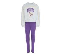 Adidas Jogger Disney Minnie Mouse fille gris chiné clair / Semi Ice Tangerine 4-5 ans
