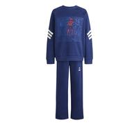 Adidas Marvel Spider-man Jogger Set Bleu 5-6 Years Enfants