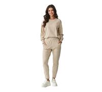 Ensemble sweatshirt et pantalon femme Makadamia Beige 42