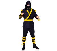 Ensemble sweatshirt et pantalon Leg Avenue Ninja Assassin Noir S/M