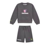 Ensemble sweatshirt et short enfant Diadora Transformers Gris 4 ans