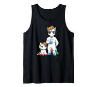 Ensemble Sympa pour Papa Et Enfant Unicorn Débardeur