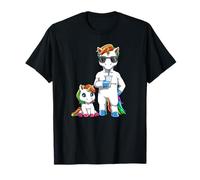 Ensemble Sympa pour Papa Et Enfant Unicorn T-Shirt