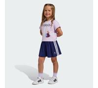 Adidas Disney Frozen T-shirt Set Bleu,Violet 4-5 Years Fille