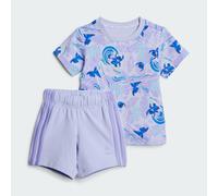 ENSEMBLE T-SHIRT ADIDAS DISNEY LILO ET STITCH Violet Tone / Multicolor 6-9M