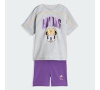 ENSEMBLE T-SHIRT ADIDAS DISNEY MINNIE MOUSE Light Grey Heather / Semi Ice Tangerine 0-3M