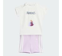 Adidas Ensemble t-shirts Disney Frozen Blanc/Violet 12-24 mois Filles