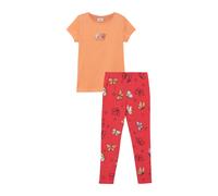 Ensemble t-shirt basique et leggings Ã imprimÃ© all-over fille s.Oliver Orange 2/3 ans