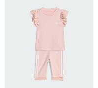 ENSEMBLE T-SHIRT ET COLLANT LACE 3/4 Sandy Pink 0-3M