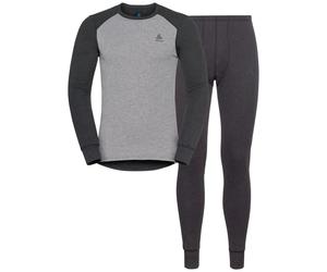 Ensemble T-shirt Et Collant Odlo Active Warm Set M Dark Grey Melange Homme Gris 2025 taille XXL