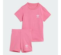 Ensemble t-shirt et cycliste Enfants Pink Fusion 12-18M