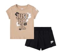 Ensemble t-shirt et jupe fille Nike Floral Noir 6/7 ans Female