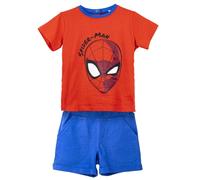 Ensemble t-shirt et short bÃ©bÃ© garÃ§on Cerda French Terry Spiderman Multicolore 2 ans