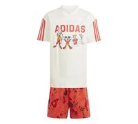 Ensemble t-shirt et short bébé adidas Disney Mickey Mouse Blanc 18/24 mois Unisex