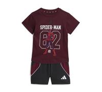 Ensemble t-shirt et short bébé adidas Marvel Spider Man Rouge 3/4 ans