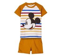 Ensemble t-shirt et short bébé - Cerda - Mickey - Mustard - 4 ans - French Terry 18 mois