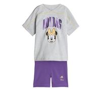 Adidas Survêtement Adidas x Disney Minnie Maus gris chiné/violet/orange clair/noir Taille 92