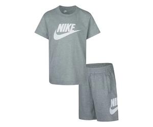 Ensemble t-shirt et short bébé Nike Club Gris 2 ans Unisex
