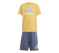 Ensemble t-shirt et short enfant adidas Essentials Logo Jaune 6/7 ans Unisex