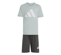 Ensemble t-shirt et Short enfant adidas Essentials Vert 3/4 ans