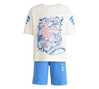 Adidas Ensemble t-shirts enfant mixte Marvel Avengers Off White/Ray Blue 5-6 ans