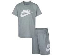 Ensemble t-shirt et short enfant Nike Club Gris 2/3 ans Unisex