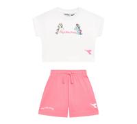 Ensemble t-shirt et short fille Diadora My Little Pony Blanc 10 ans