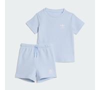 ENSEMBLE T-SHIRT ET SHORT GAUFRÉS STANDARD Crystal Sky 9-12M