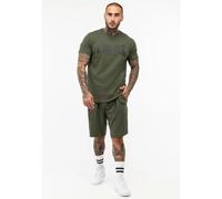 Lonsdale MOY Survêtement, Vert Olive/Noir, S Hommes