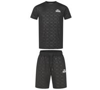 Ensemble t-shirt et short Lonsdale Regular Fit Prestwood Noir XL