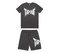 Tapout Survêtement 'Dunlab' anthracite / blanc, Taille XXL