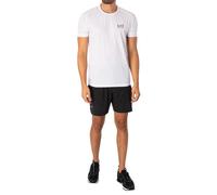 Ensemble EA7 Ventus7 Travel blanc pur noir - M