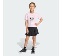 ENSEMBLE T-SHIRT JUPE-SHORT ADIDAS DISNEY MINNIE MOUSE Clear Pink / Off White 7-8A