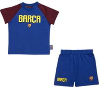 Ensemble t-Shirt Short bébé Barça - Collection Officielle FC Barcelone - Taille bébé garçon 24 Mois