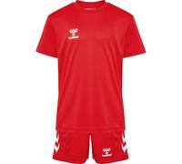 Hummel Ensemble hmlLOGO enfants – T-shirt manches courtes unisexe Rouge 140 cm