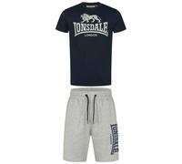 Lonsdale Ensemble manches courtes Mair Gris XL