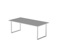 Ensemble Table À Manger Et Chaises Industrielles Modernes en Acier Inoxydable, for Restaurant, Café, Boulangerie, Mobilier Commercial Robuste for Barbecue, Bar, Magasin De Desserts(D200CM)