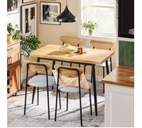 Ensemble Table à Manger - SoBuy - OGT52-N - 5 Pièces - Compact - Style Industriel