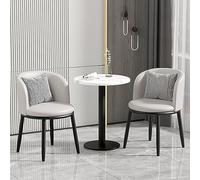 Ensemble table basse et chaises pour extérieur, meubles de réception légers, pour café, restaurant, bar, terrasse, salle de négociation